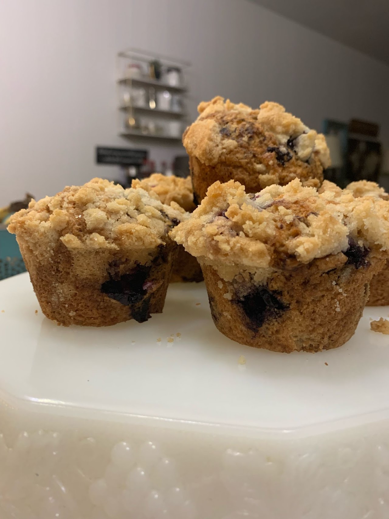 Blueberry lemon muffins